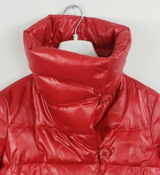 Marc New York Chevron Pillow Collar Puffer Jacket - Picture 6 of 7